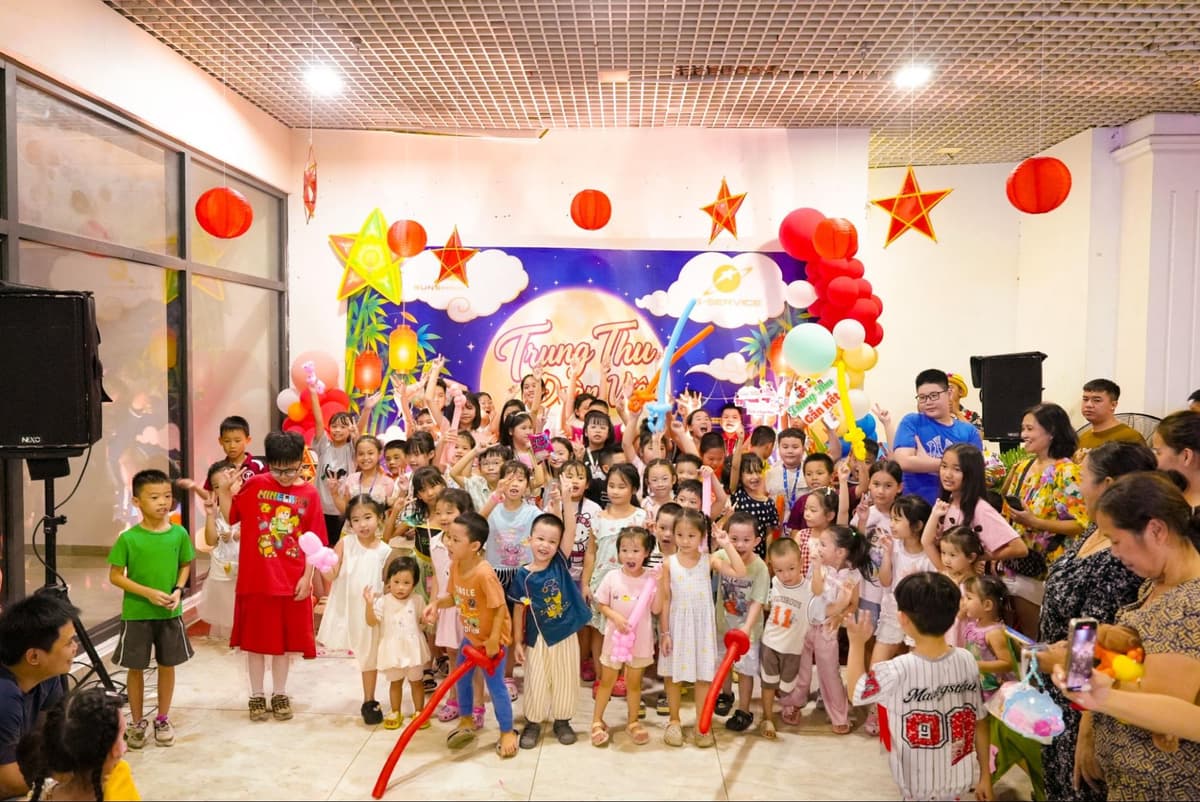 Rực rỡ sắc màu “Đêm hội trăng rằm” tại các dự án nhà Sunshine