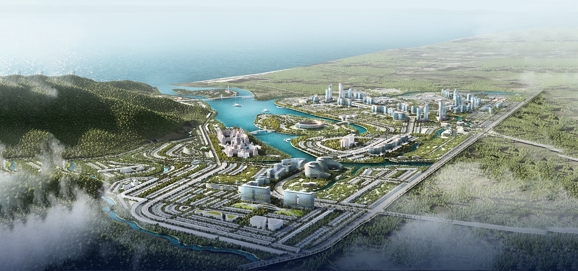 Nghiên cứu và chuẩn bị kỹ lưỡng cho kế hoạch dài hơi, là xây dựng một “thành phố AI” ven biển