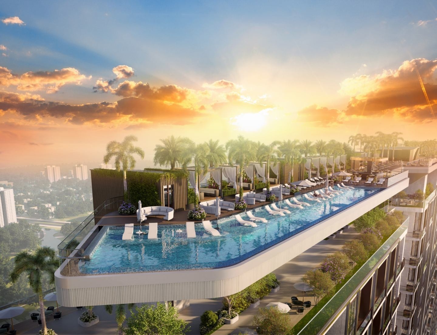 Sky Villa hàng hiệu sắp lên sóng livestream 1/8 của Sunshine Group