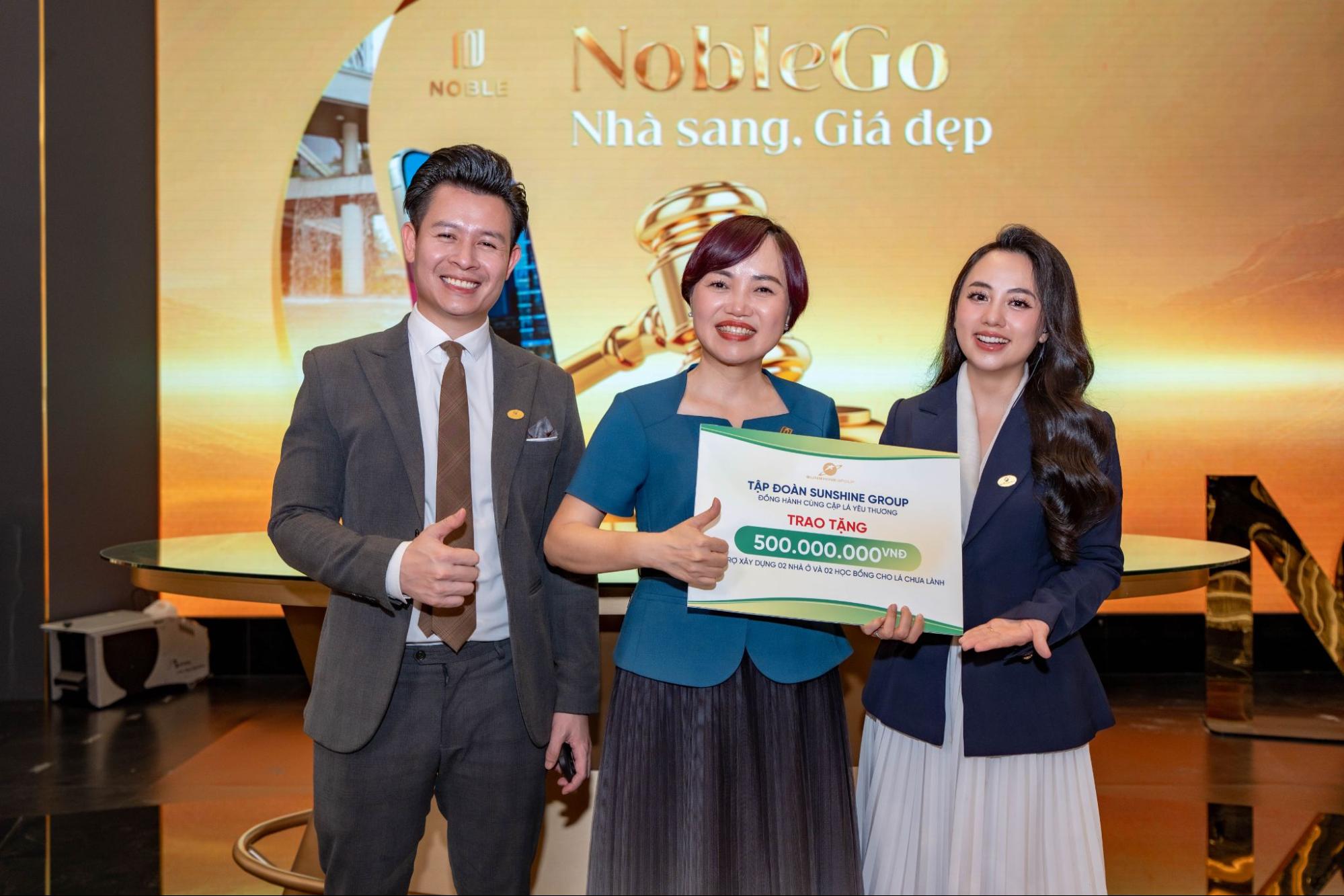 Sunshine Group livestream BĐS, giảm giá 1 tỷ đồng cho khách hàng, trích 500 triệu đồng/phiên làm thiện nguyện