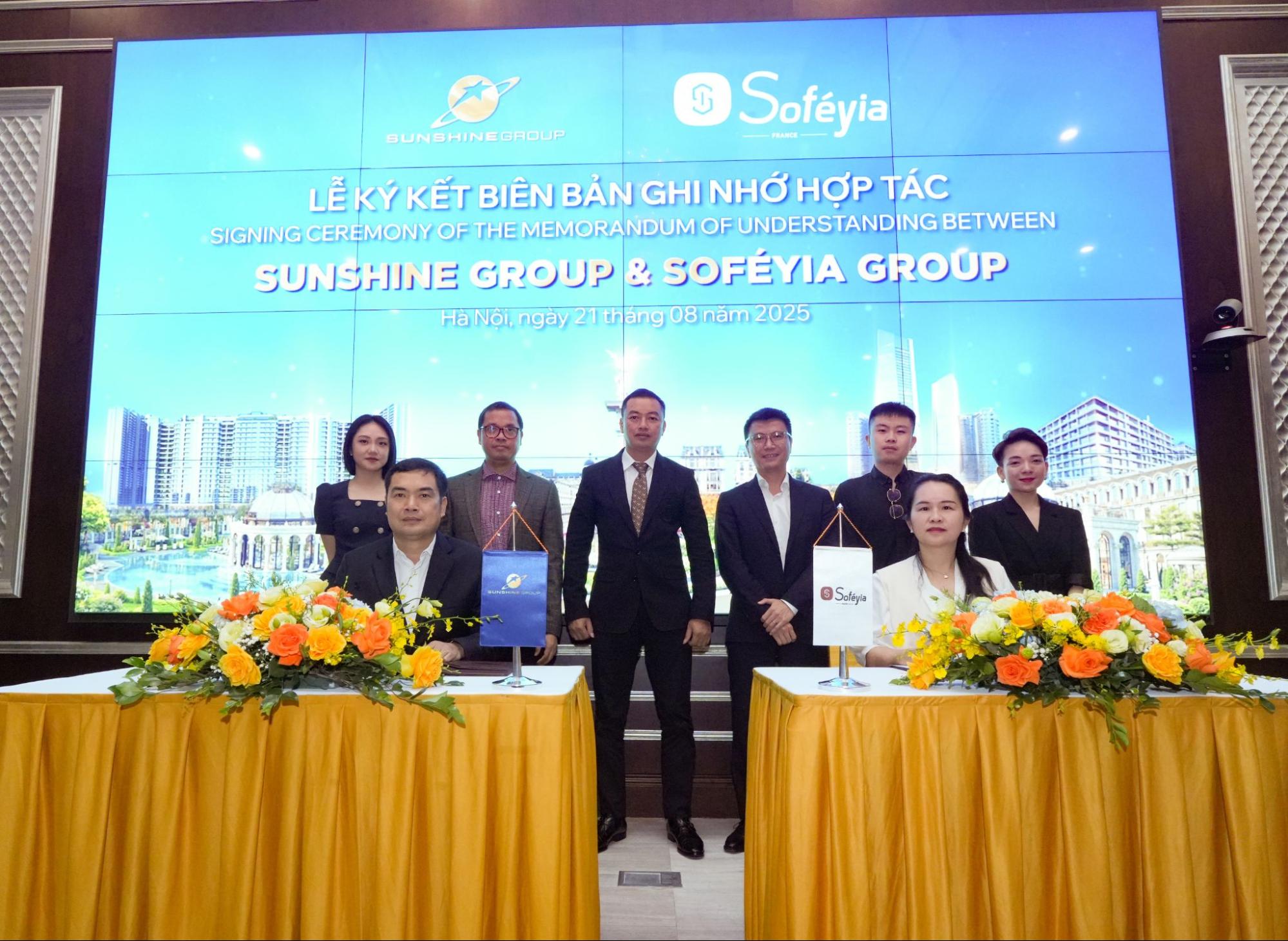Sunshine Group “bắt tay” hai tập đoàn toàn cầu, kiến tạo chuẩn sống thông minh – cao cấp tại Việt Nam
