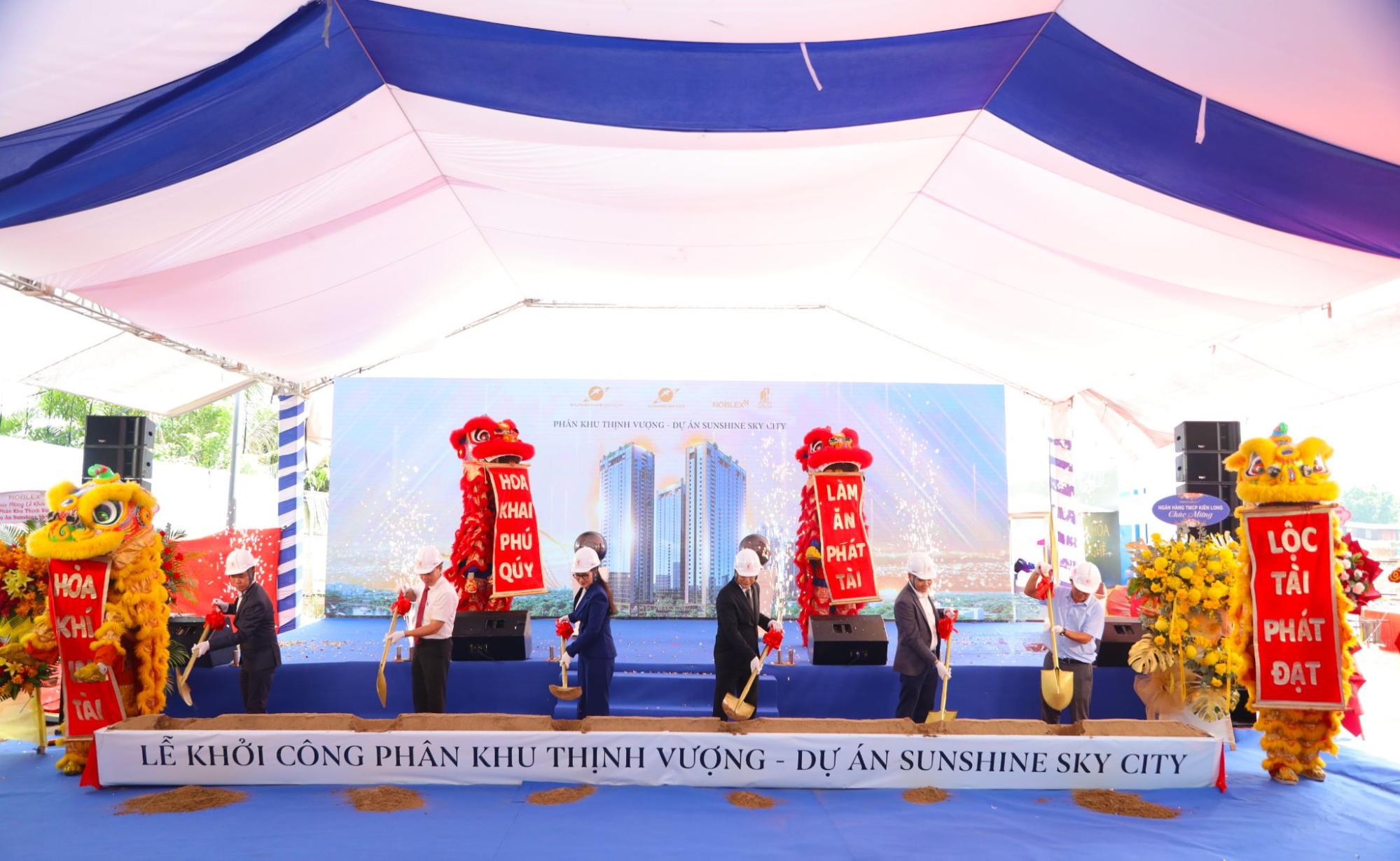 Sunshine Sky City khởi công 5 tòa tháp mới, giải cơn khát nguồn cung tại khu Nam Sài Gòn