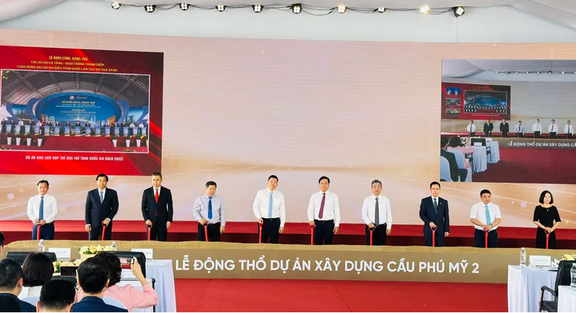 Đồng loạt khởi công 4 dự án hạ tầng trọng điểm, kích hoạt xung lực mới cho Nam Sài Gòn