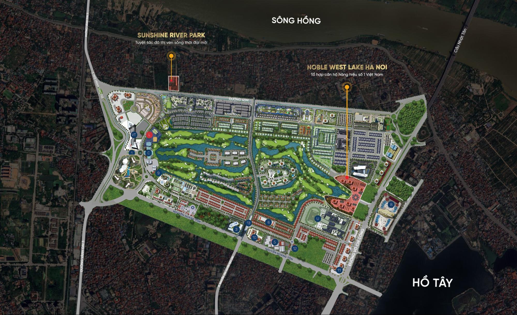 Khởi công Noble West Lake Ha Noi: Lộ diện khu đất vàng cuối cùng tại Tây Hồ Tây đủ tầm cho một dự án hàng hiệu siêu sang