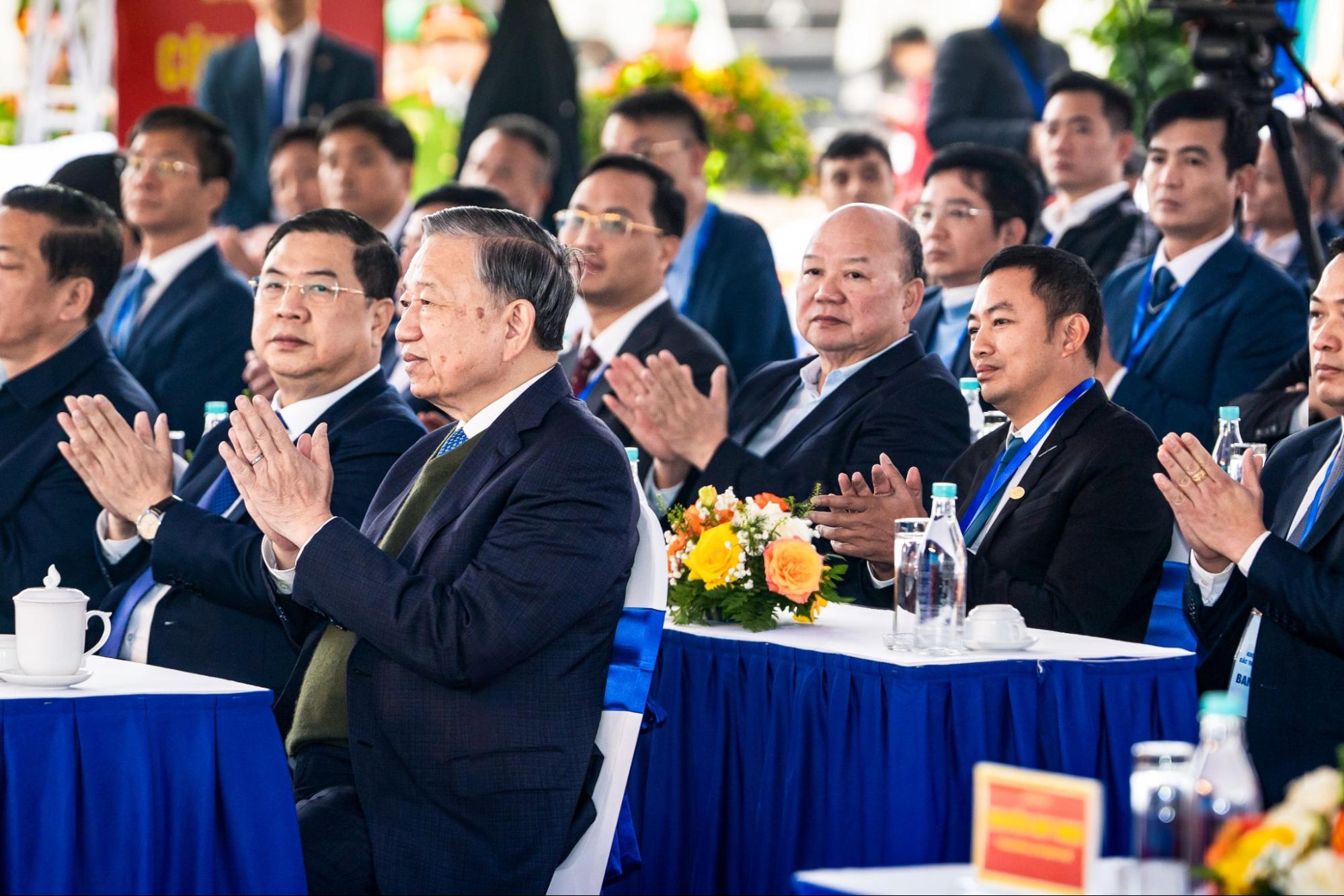 Tổng bí thư Tô Lâm dự lễ khởi công Khu đô thị đa mục tiêu Bắc Thăng Long Urban City quy mô gần 700 ha