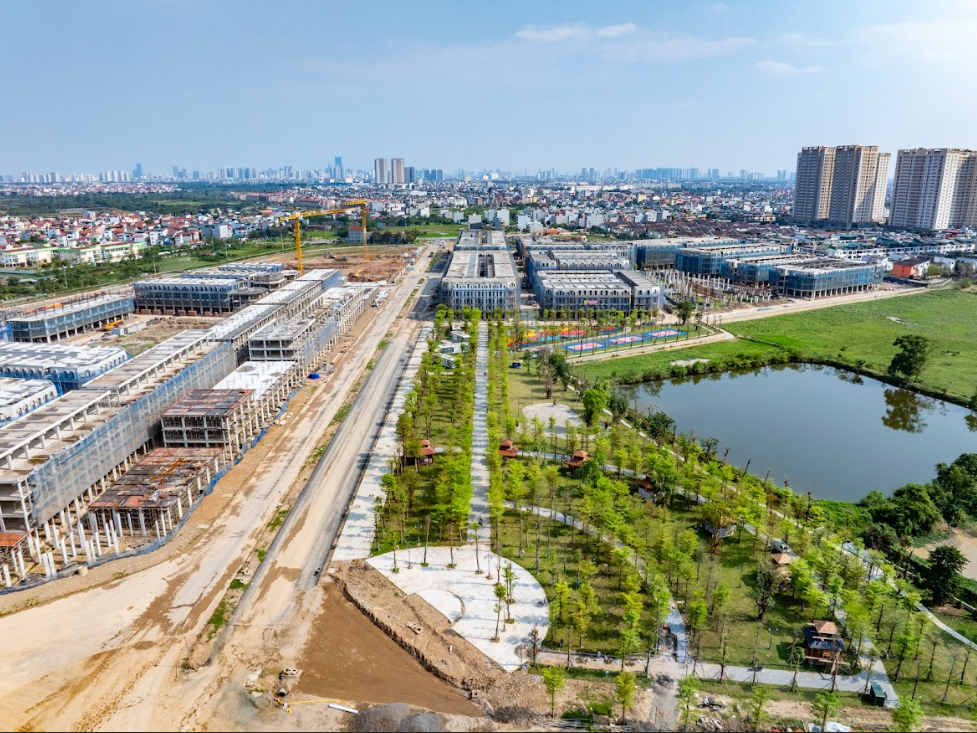 Cận cảnh đường nối đường Hoàng Quốc Việt kéo dài: toạ độ vàng của nhà phố phía Tây Thủ đô