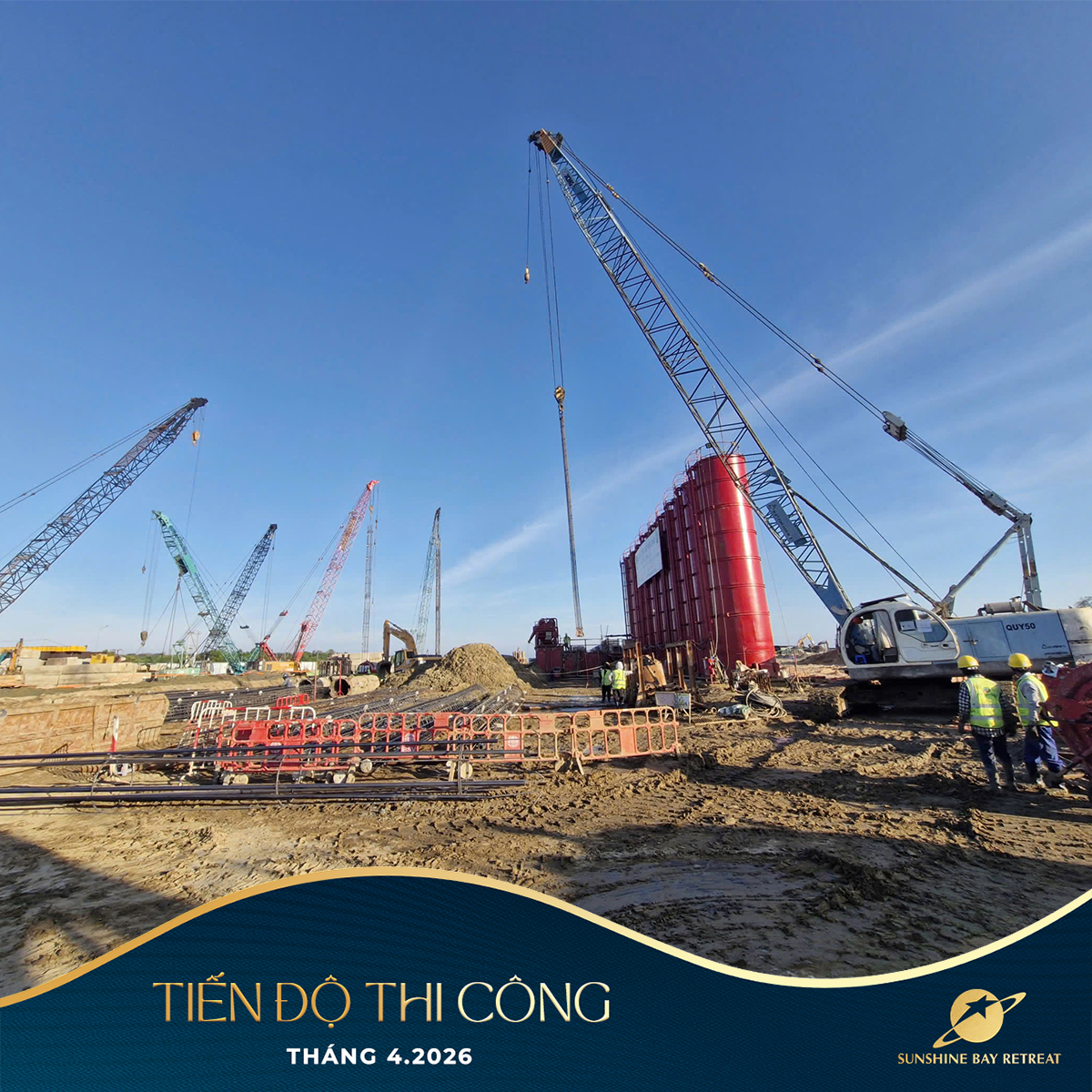 Tiến độ dự án Sunshine Bay Retreat tháng 4/2026 - Ảnh 5