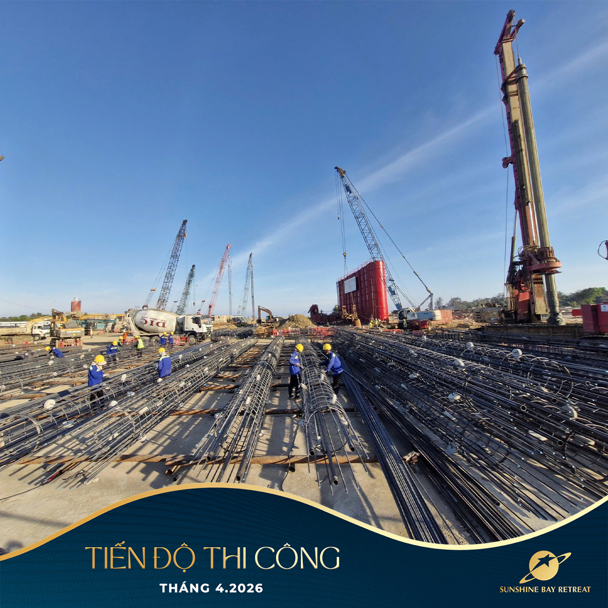 Tiến độ dự án Sunshine Bay Retreat tháng 4/2026 - Ảnh 6