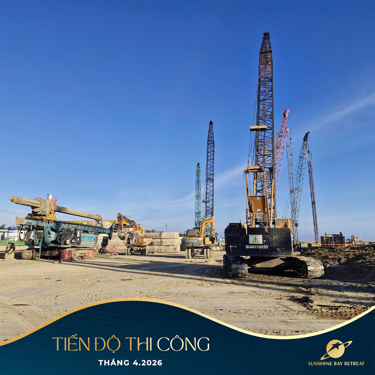 Tiến độ dự án Sunshine Bay Retreat tháng 4/2026 - Ảnh 8