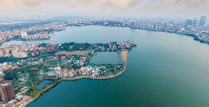 Tây Hồ Tây: “Ngôi sao” dẫn dắt trong kỷ nguyên tái thiết lịch sử của Thủ đô