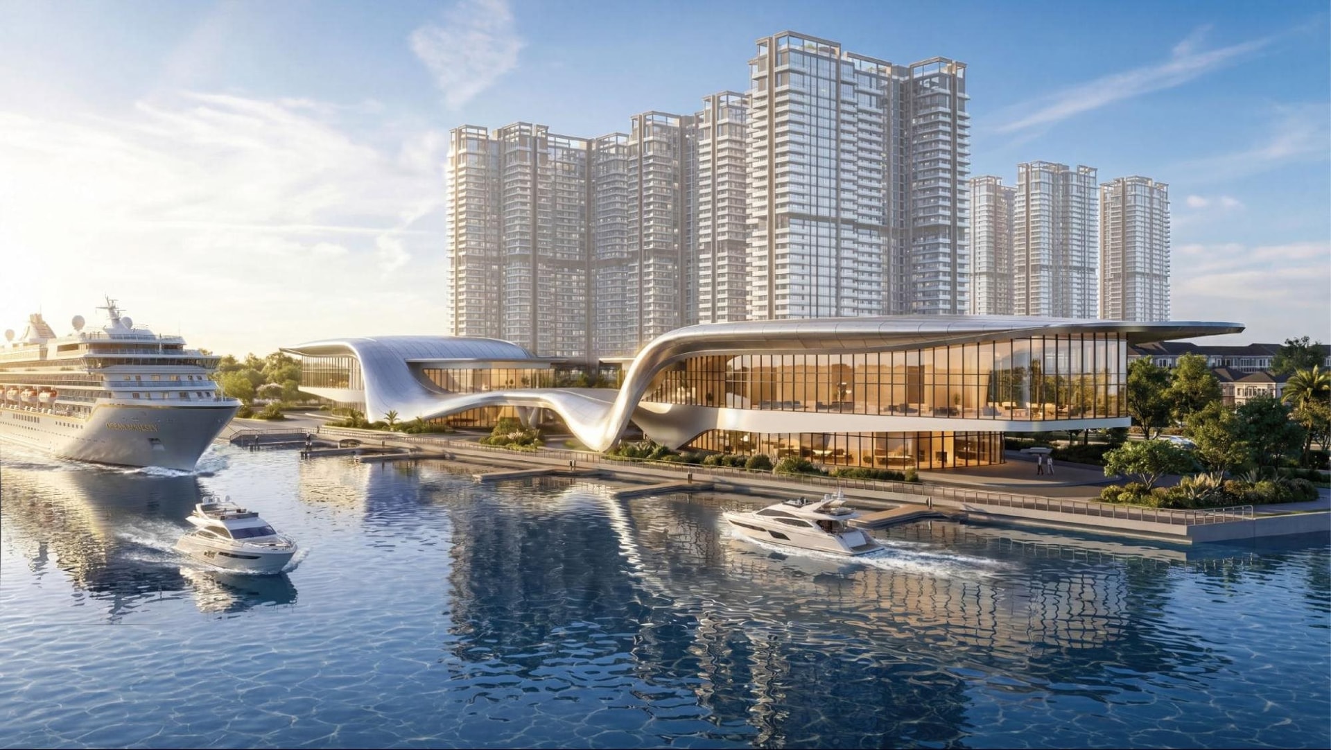 Xuân Cầu Holdings và Sunshine Group chuẩn bị khởi công bến du thuyền cao cấp đầu tiên trên sông Hồng tại dự án “nóng” bậc nhất lúc này