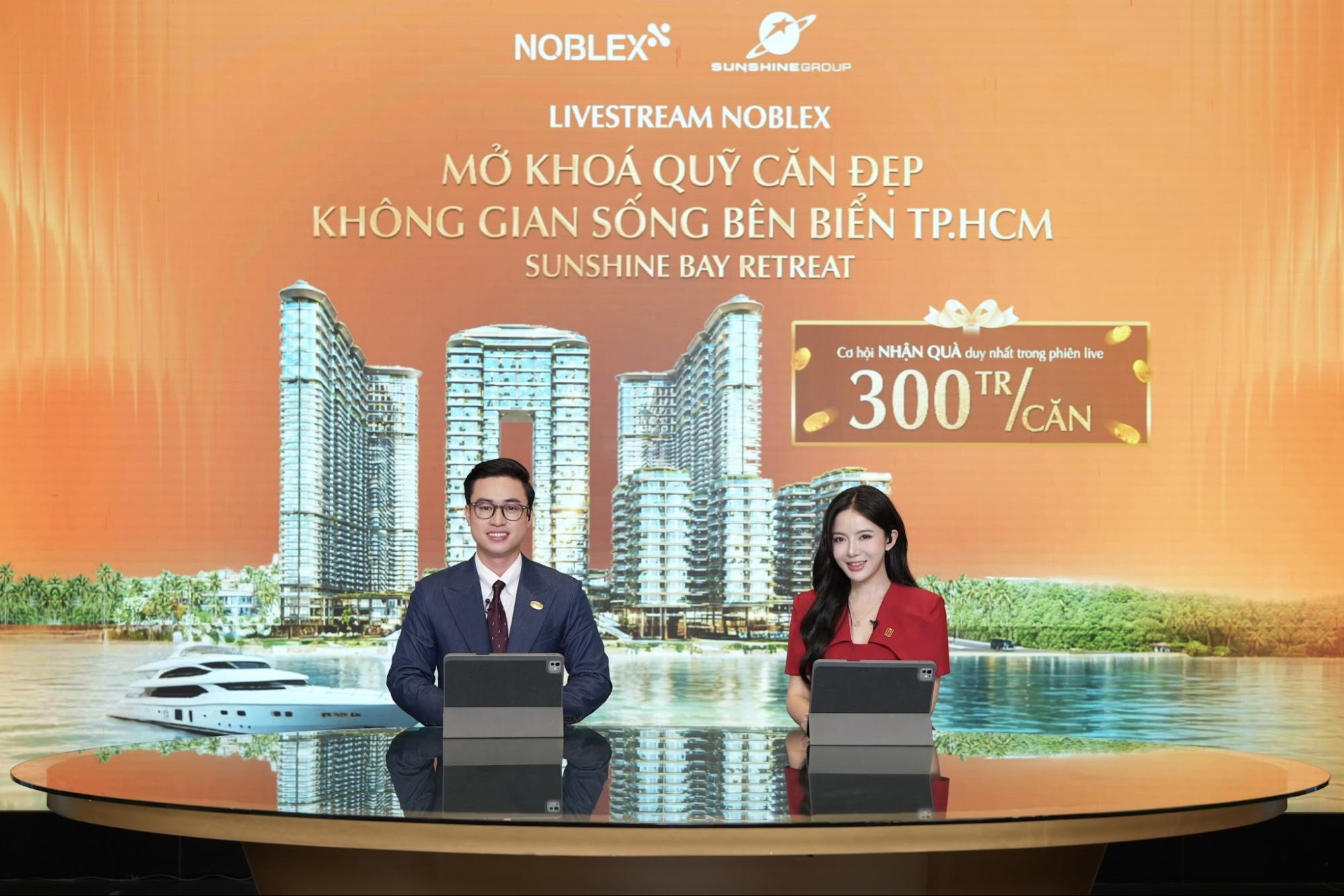 Sunshine Bay Retreat hút 30.000 lượt xem livestream, tặng ngay 300 triệu đồng /căn cho khách giành quyền mua thành công