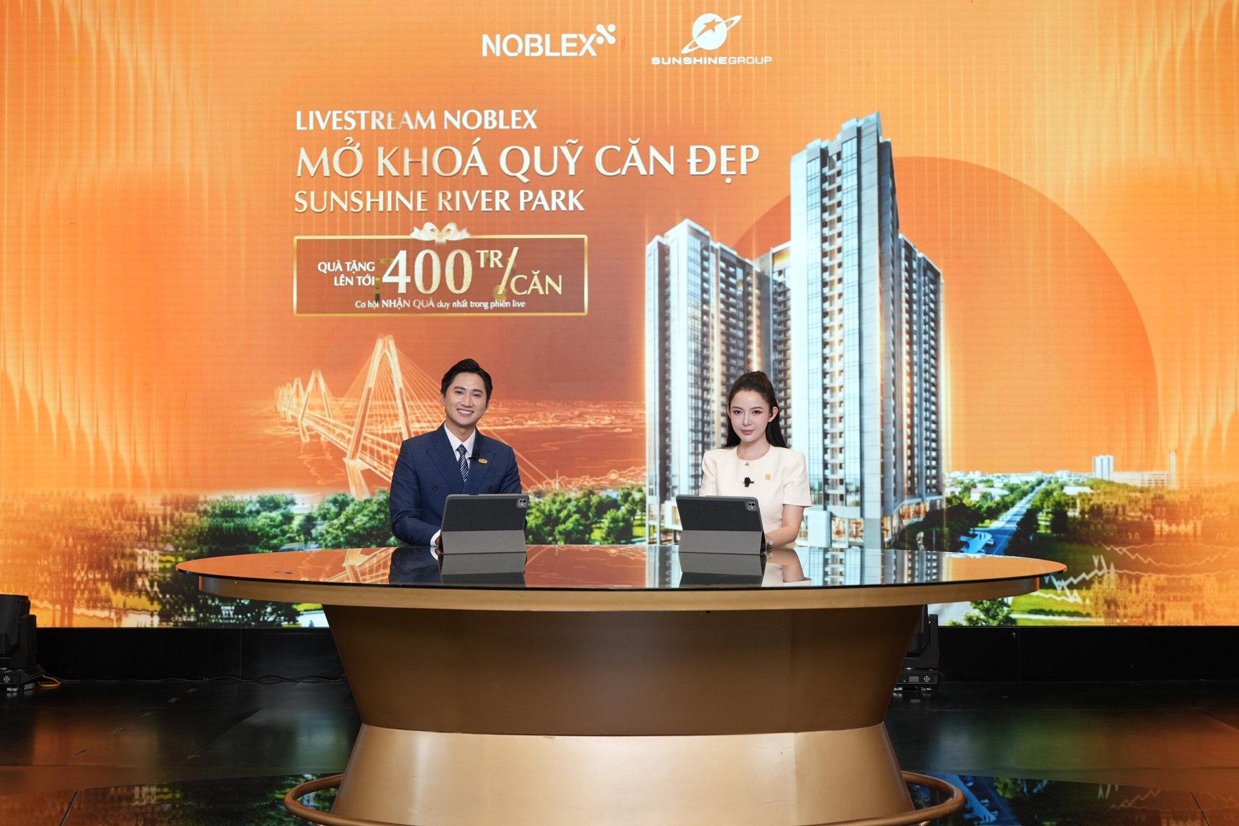 Livestream Sunshine River Park hút hơn 20.000 lượt xem: khách “chốt deal” toàn bộ giỏ hàng, nhận ưu đãi lên tới 400 triệu/căn