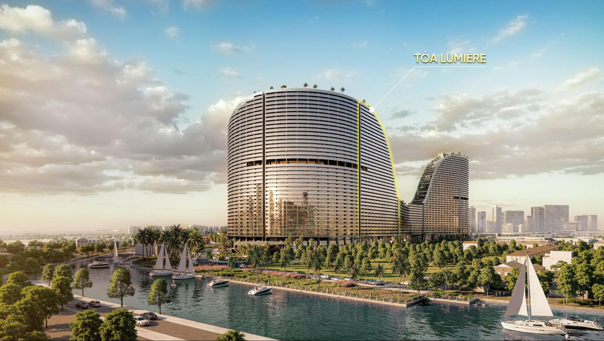 Cận cảnh tòa tháp giữa “tâm mạch” Noble Crystal Riverside: 100% căn có tầm view đa lớp giữa “ốc đảo thẳng đứng” trên không